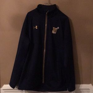 Naval Academy N Star Under Armour M XL Full Zip
